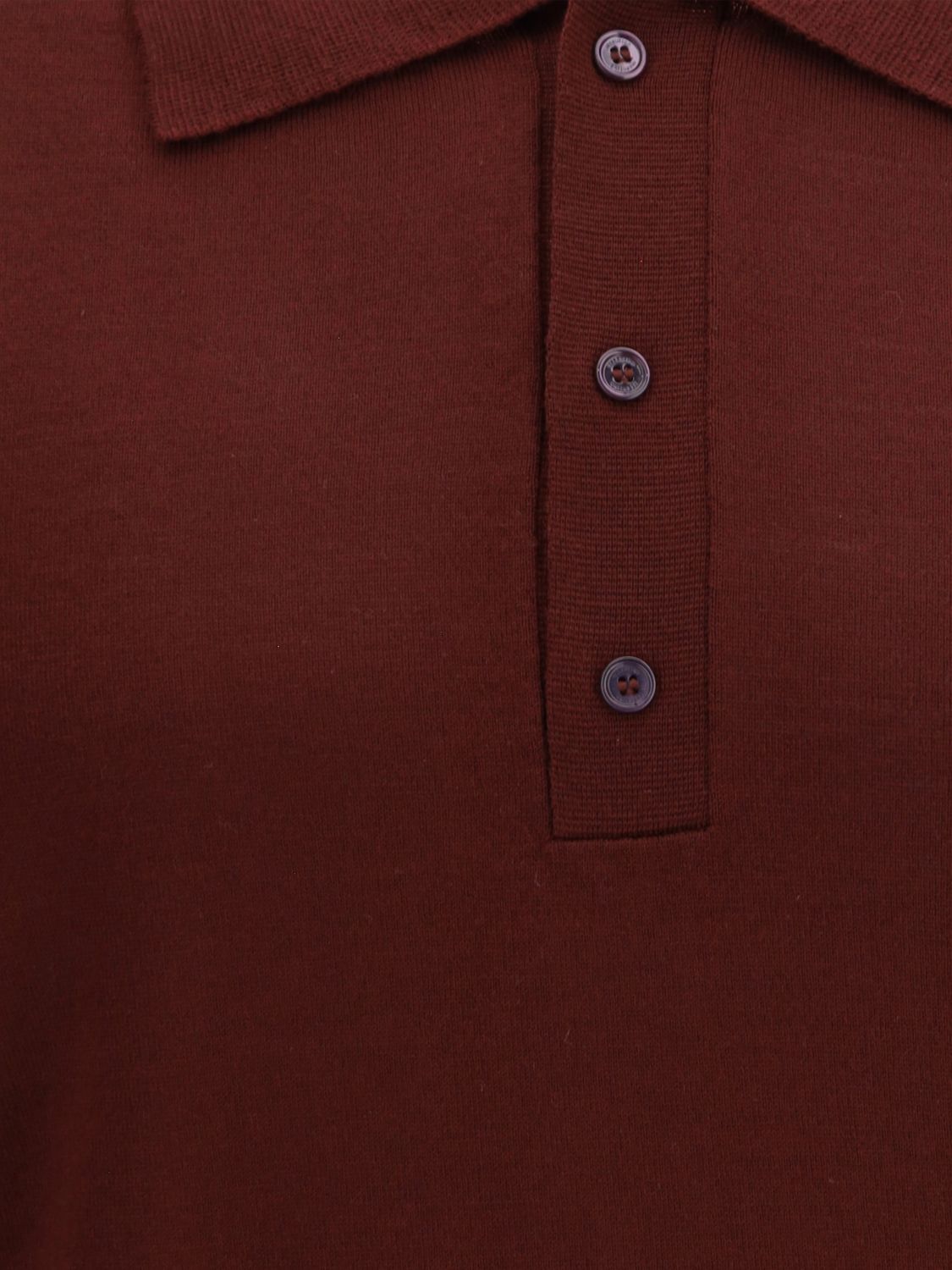 Polo Shirt Men color Burgundy