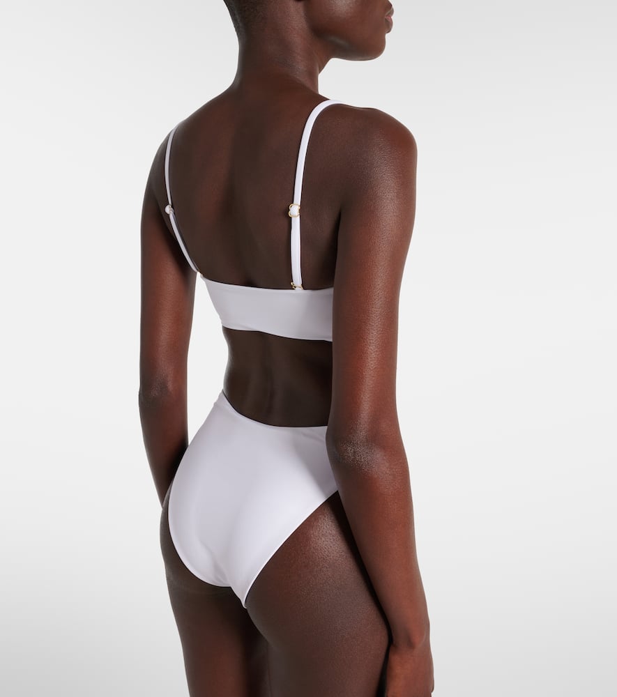 Calla ruched bikini top