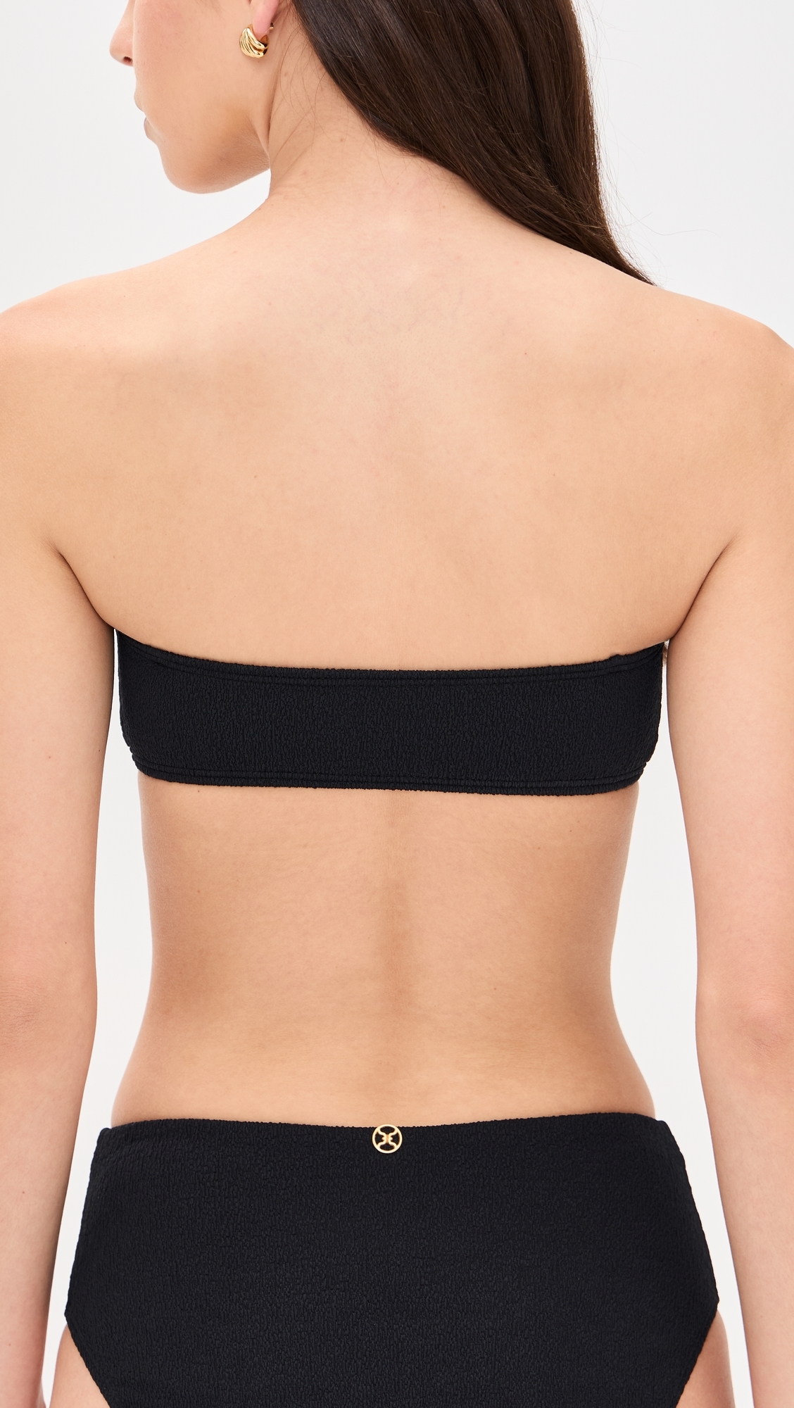 Lian Bandeau Bikini Top Black