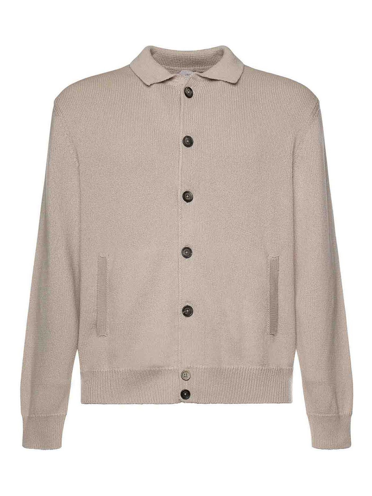 Cotton And Silk Cardigan
