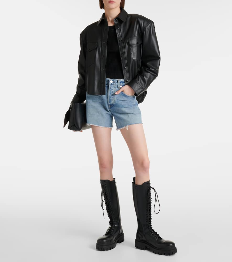 Annabelle denim shorts