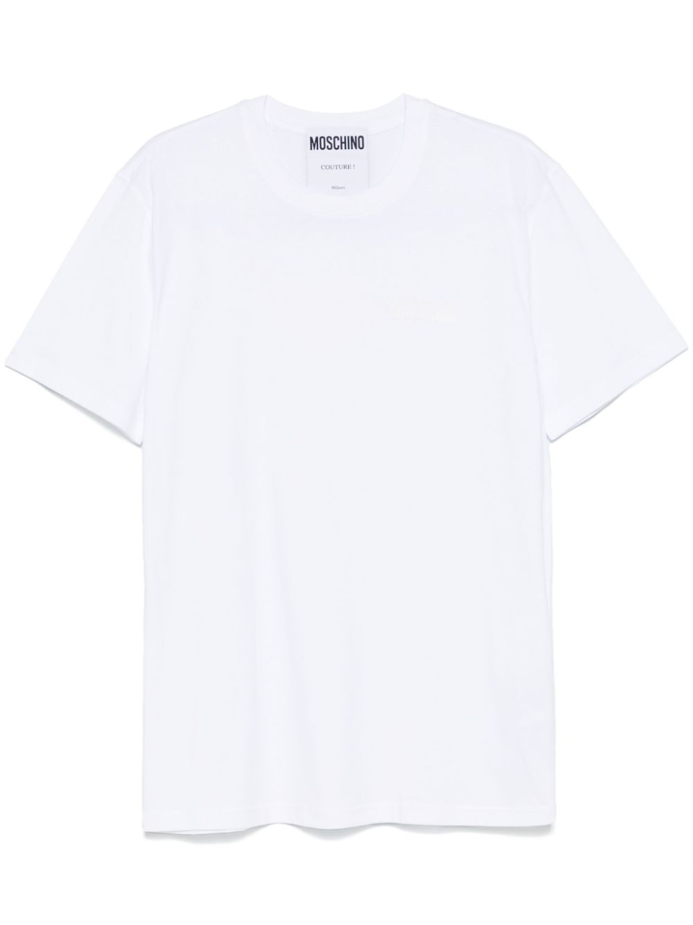 Raised-logo T-shirt - White