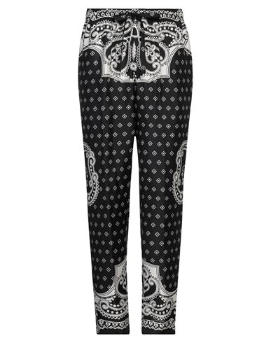 Man Pants Black Size 30 Silk