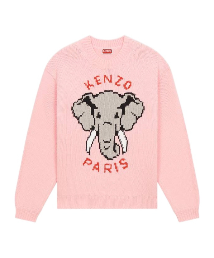 KENZO Elephant' wool jumper