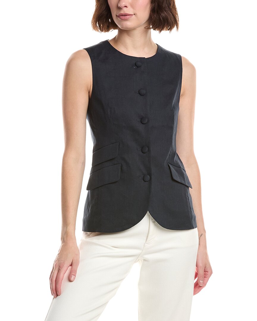 Slade Linen-Blend Vest