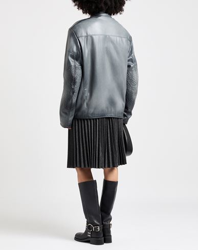 Après Le Déluge Woman Jacket Grey Size M Polyurethane