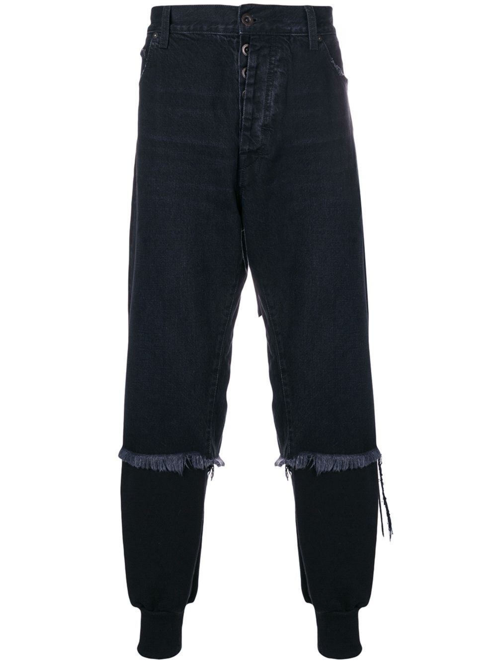 Layered jeans - Black