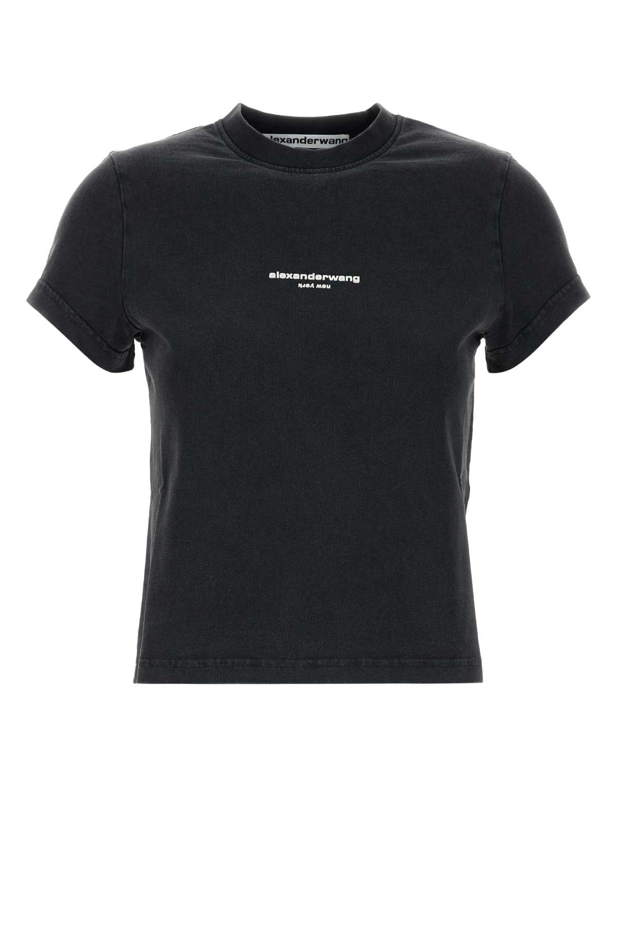 Black Logo Crew Neck T-Shirt