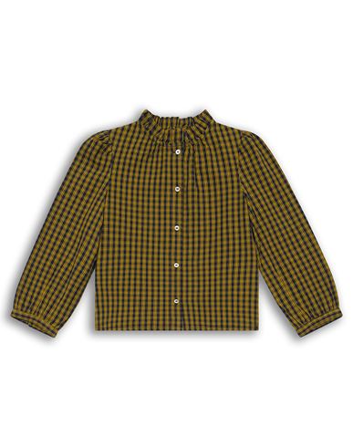Kid Girl Shirt Marigold Size 12 Cotton, Lyocell