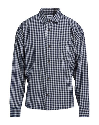 Man Shirt Navy Size M Cotton