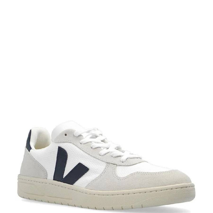 White Nautico V-10 B-Mesh Sneakers