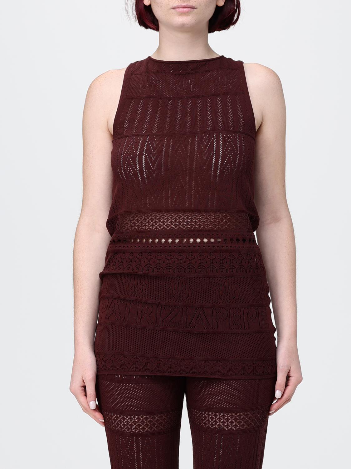 Top Woman color Brown