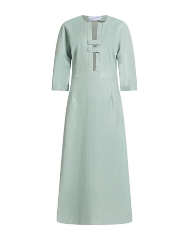Fête Impériale Woman Maxi dress Turquoise Size 2 Polyurethane, Polyester