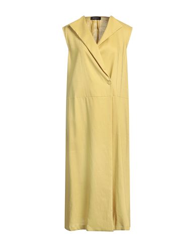Fabiana Filippi Woman Midi dress Lime green Size 4 Linen
