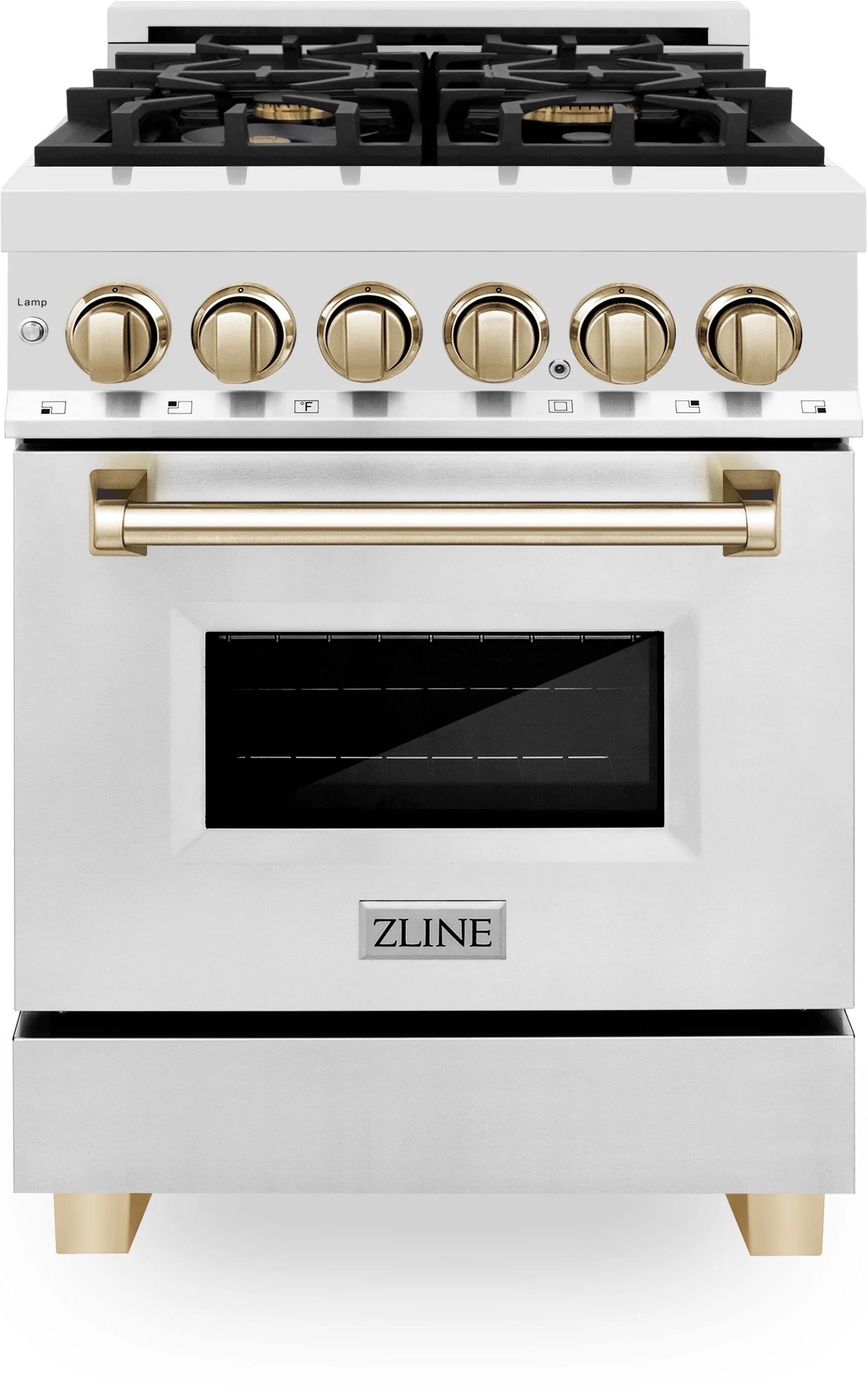 ZLINE autograph 24" Dual Fuel Natural Gas Range RAZ24G