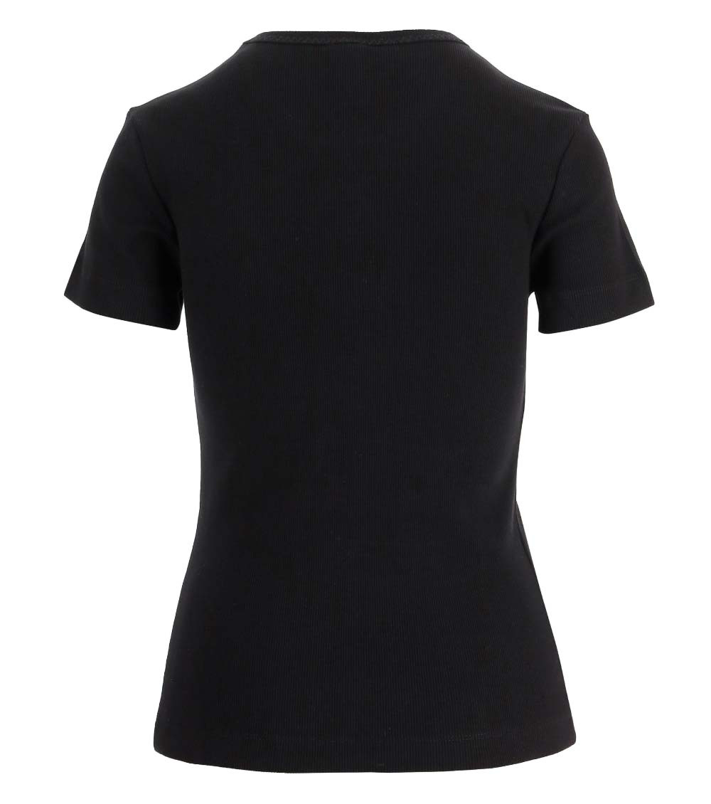 Brugherio T-shirt With Embroidered Love Birds Logo