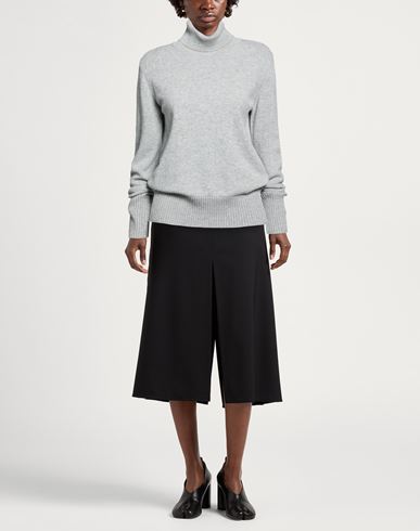 Woman Turtleneck Grey Size 10 Cashmere
