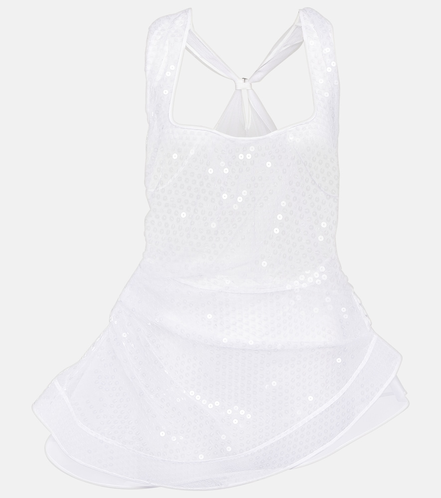 Le Débardeur Perle sequined top