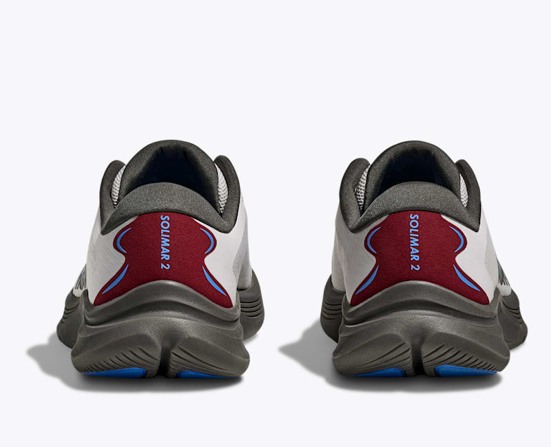HOKA Men's Solimar 2 Shoes in Grout/Asphalt Grey