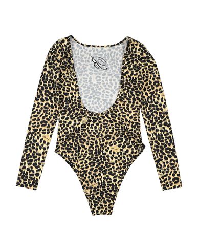 Kid Girl Bodysuit Beige Size 10 Polyamide, Elastane