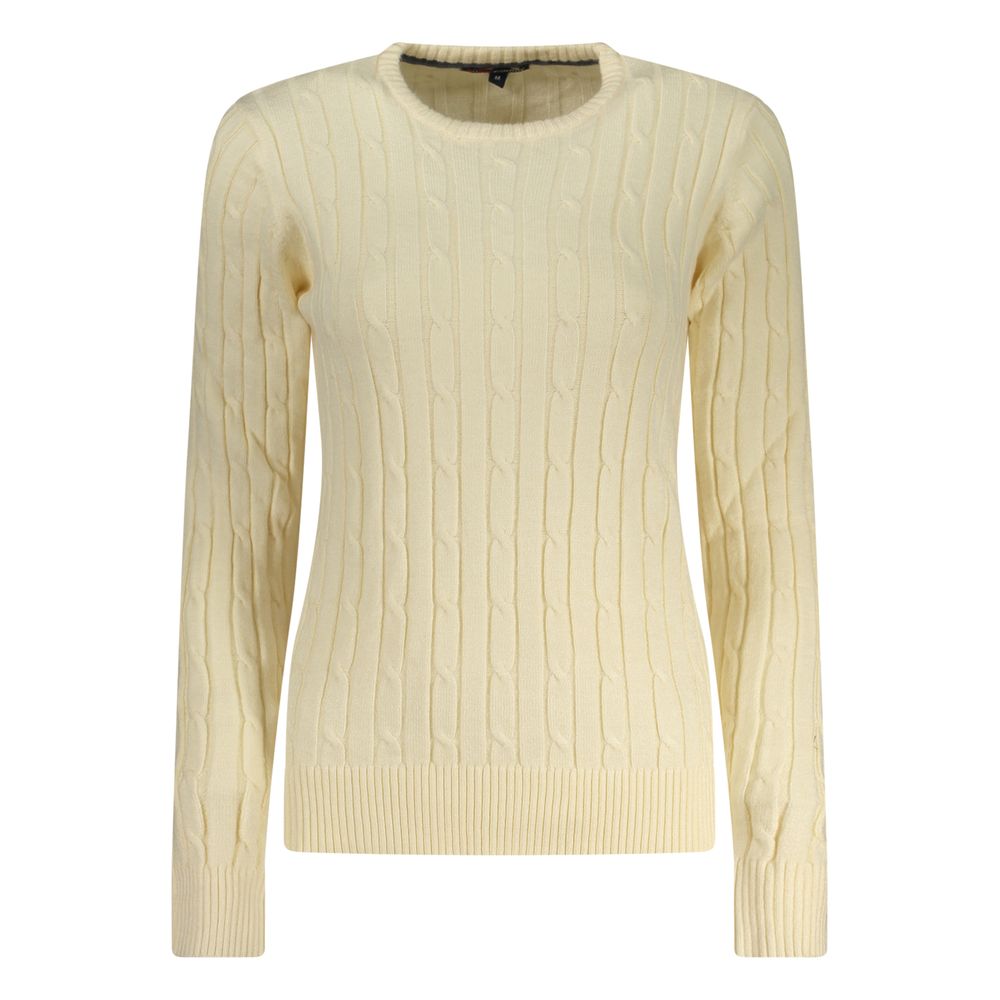Norway 1963 Bianco Viscosa Donna Women's Maglia