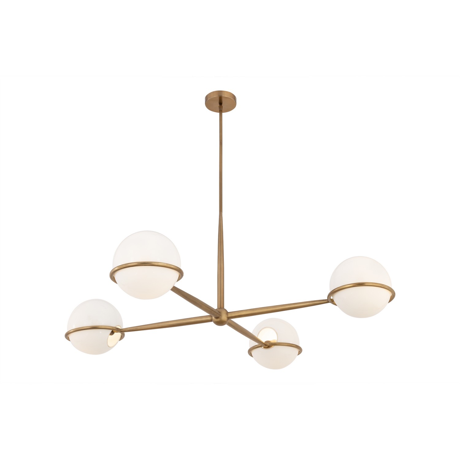 Legacy Brass Chandelier from the Orstyn Collection
