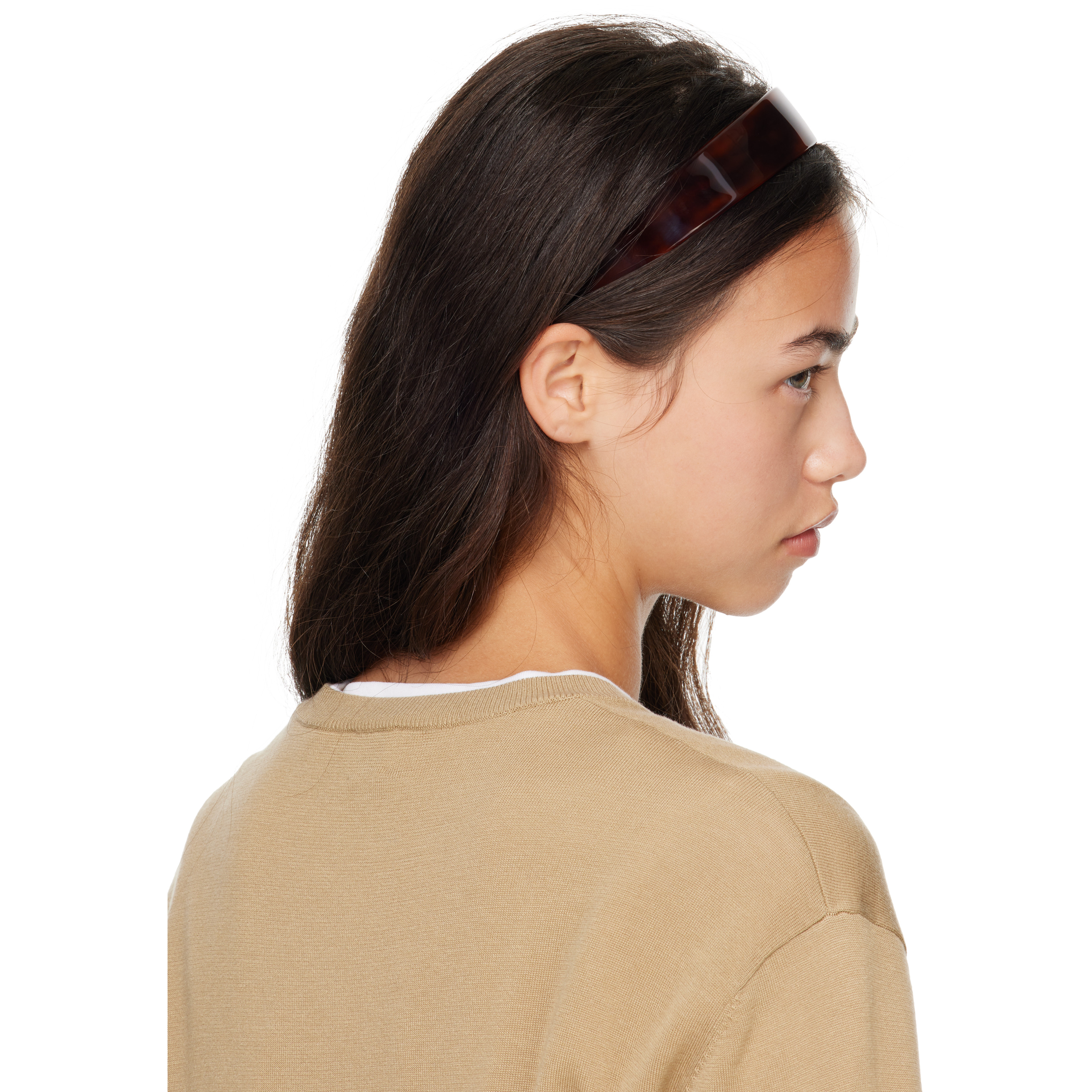 Brown Thin Bessette Headband