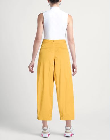 Woman Pants Marigold Size 8 Cotton, Polyamide, Elastane