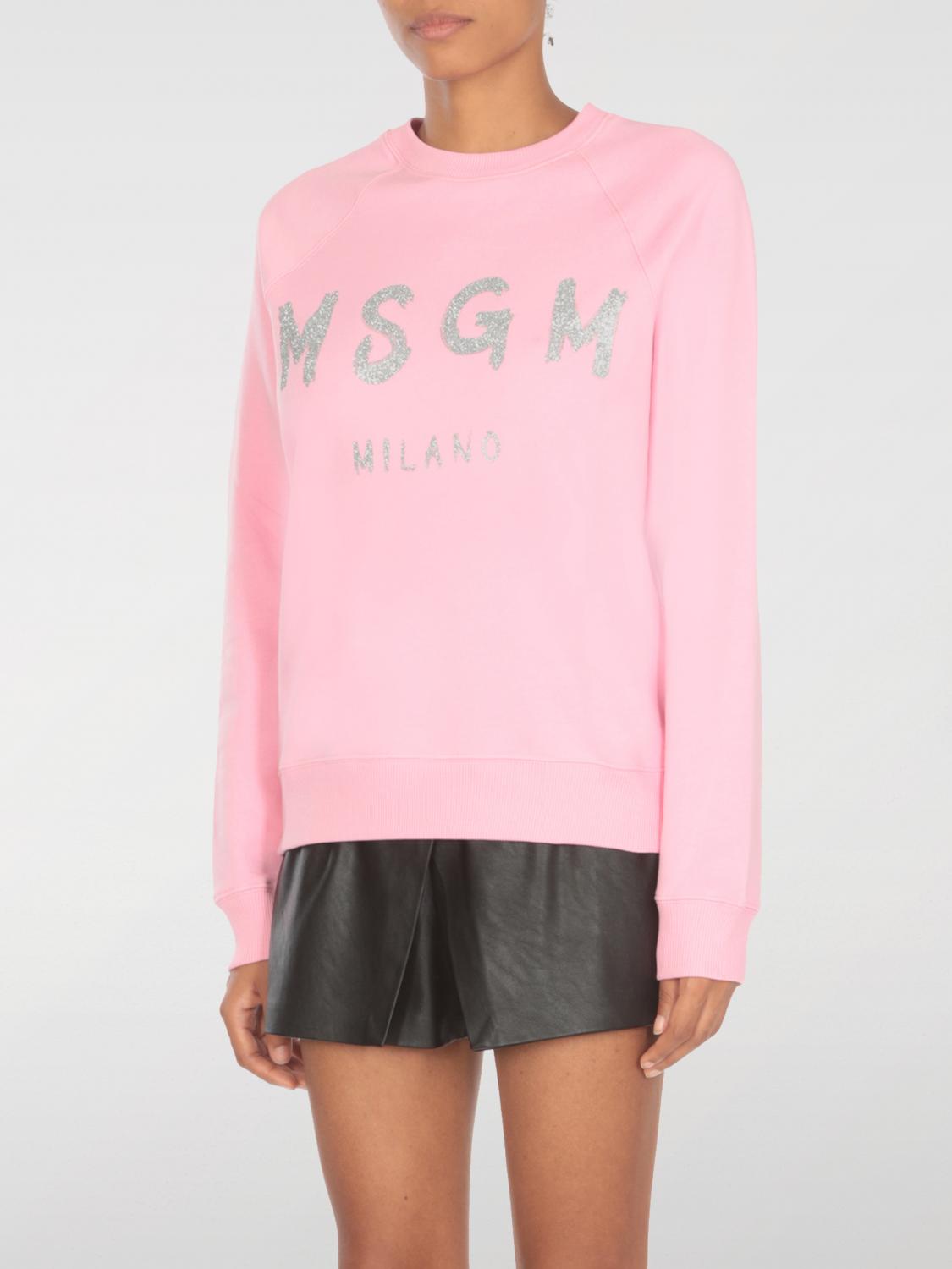 Logo-print cotton sweatshirt - Blue