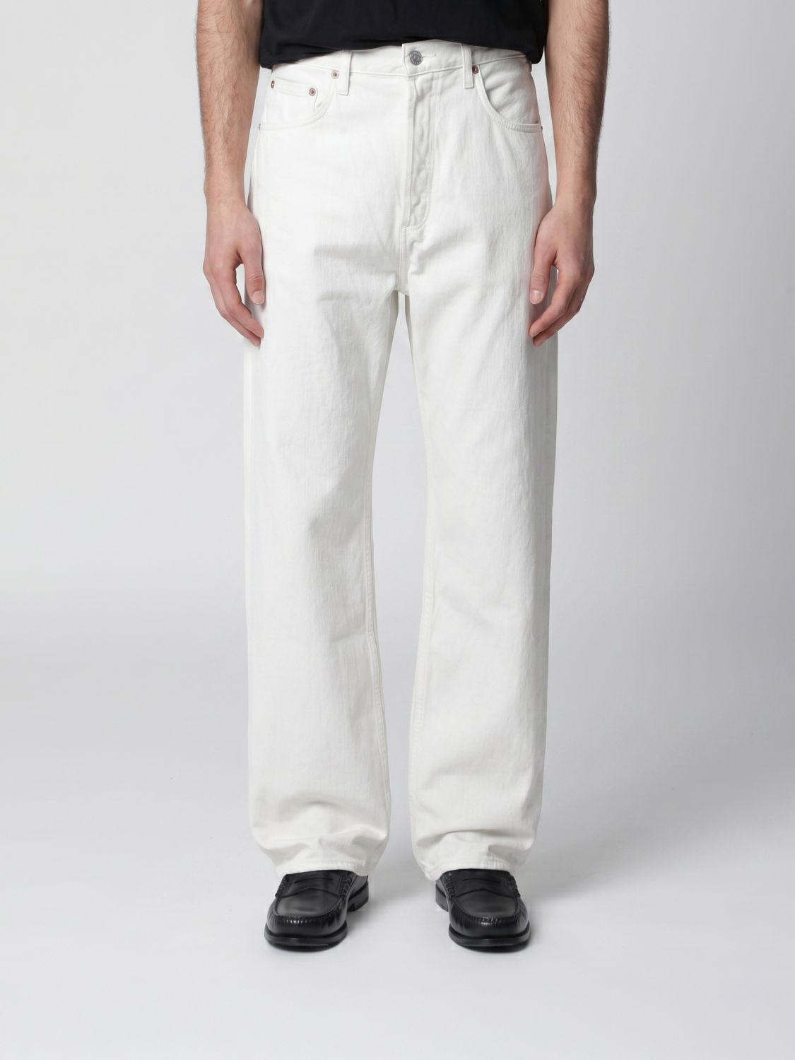 Jeans Men color White