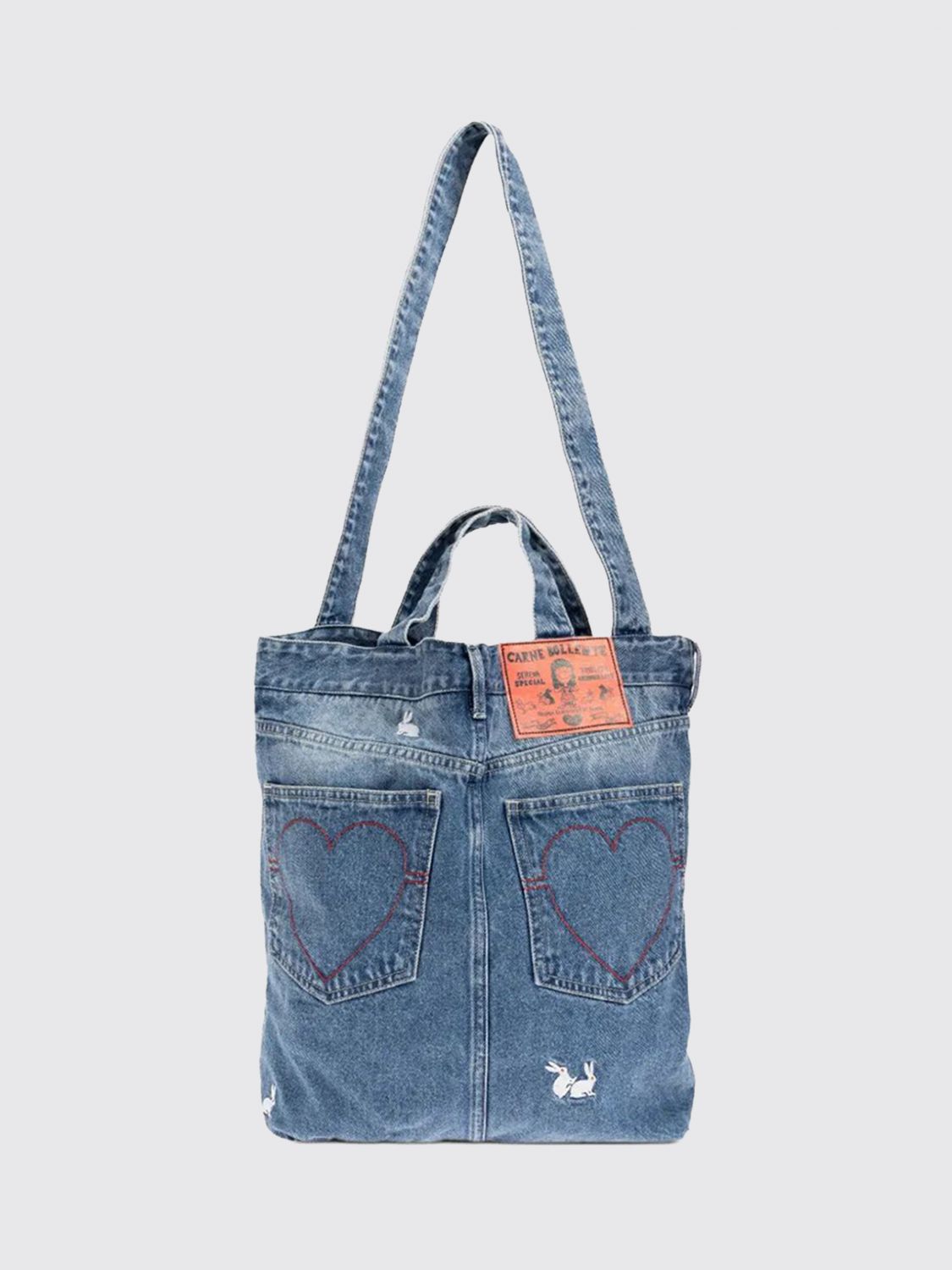 Bag Men color Denim