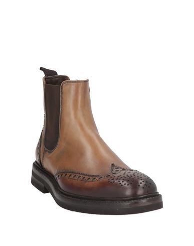 Man Ankle boots Light brown Size 8 Leather
