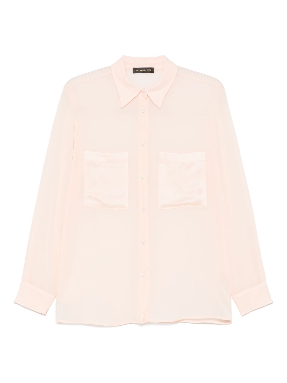 Manuel Ritz sheer shirt - Pink