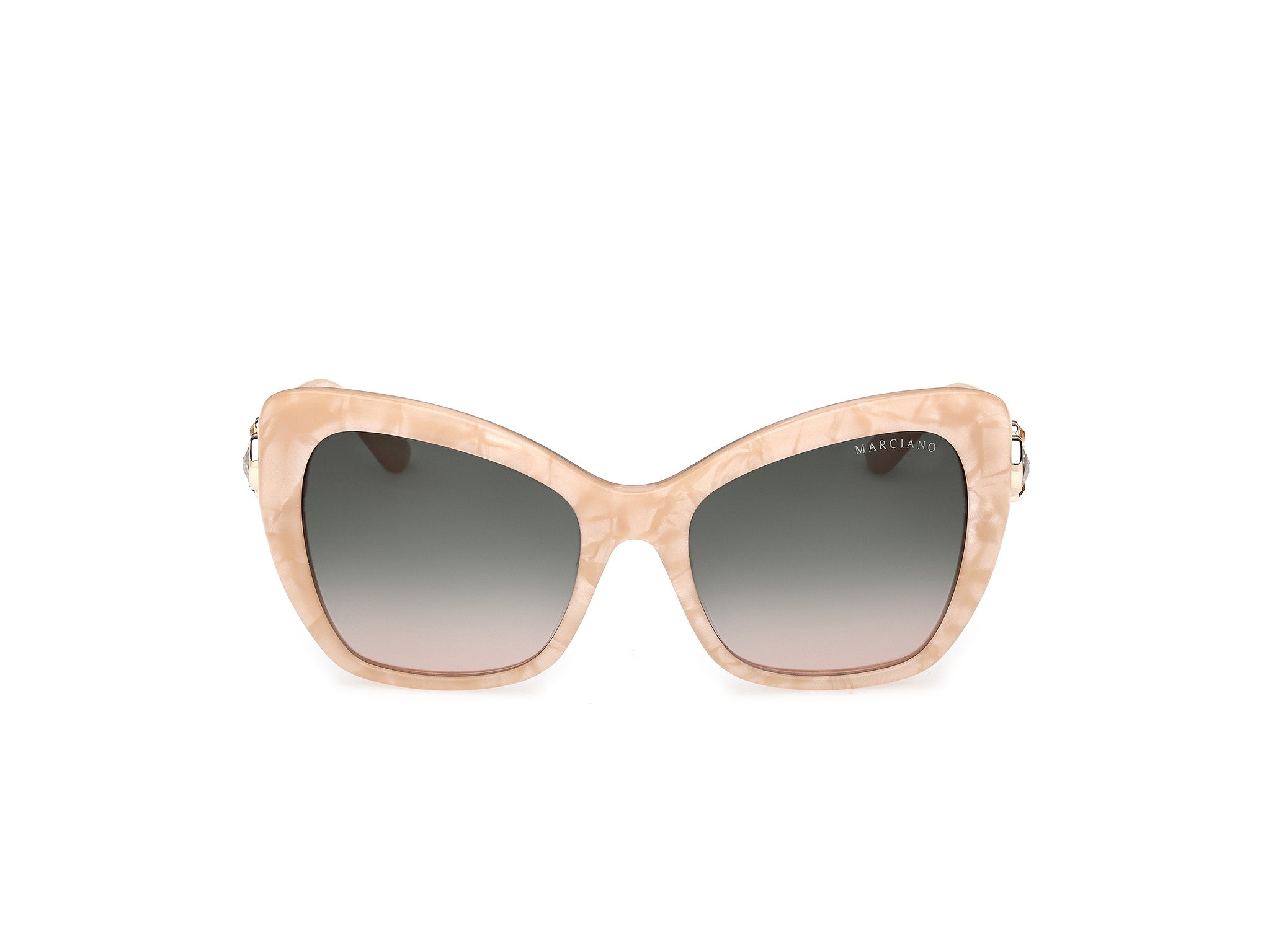 Guess by Marciano Mujer Guess by Marciano GM00032 59B Gafas de sol Acetato Beige Fumar Mariposa Norma