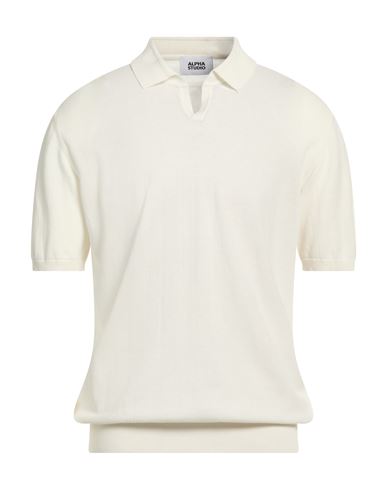 Man Sweater Cream Size 42 Cotton