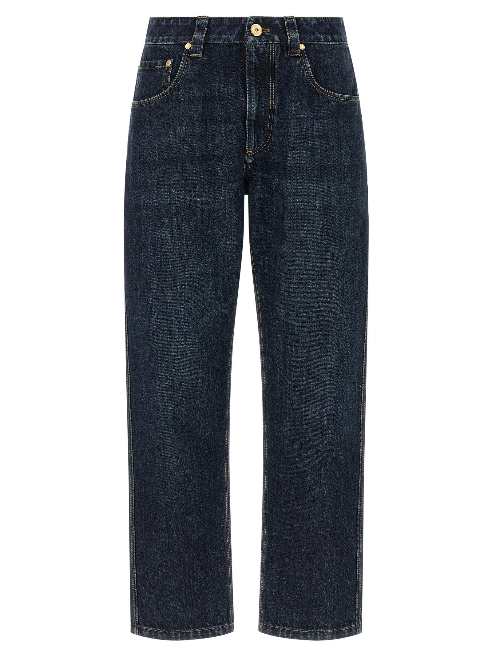 Shiny Bartack Jeans