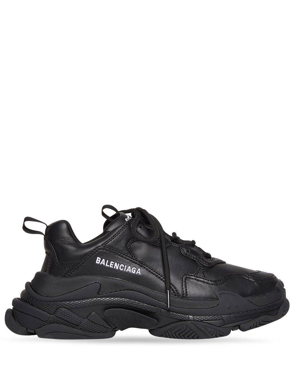 Balenciaga | Triple S low-top sneakers - Black | Realry