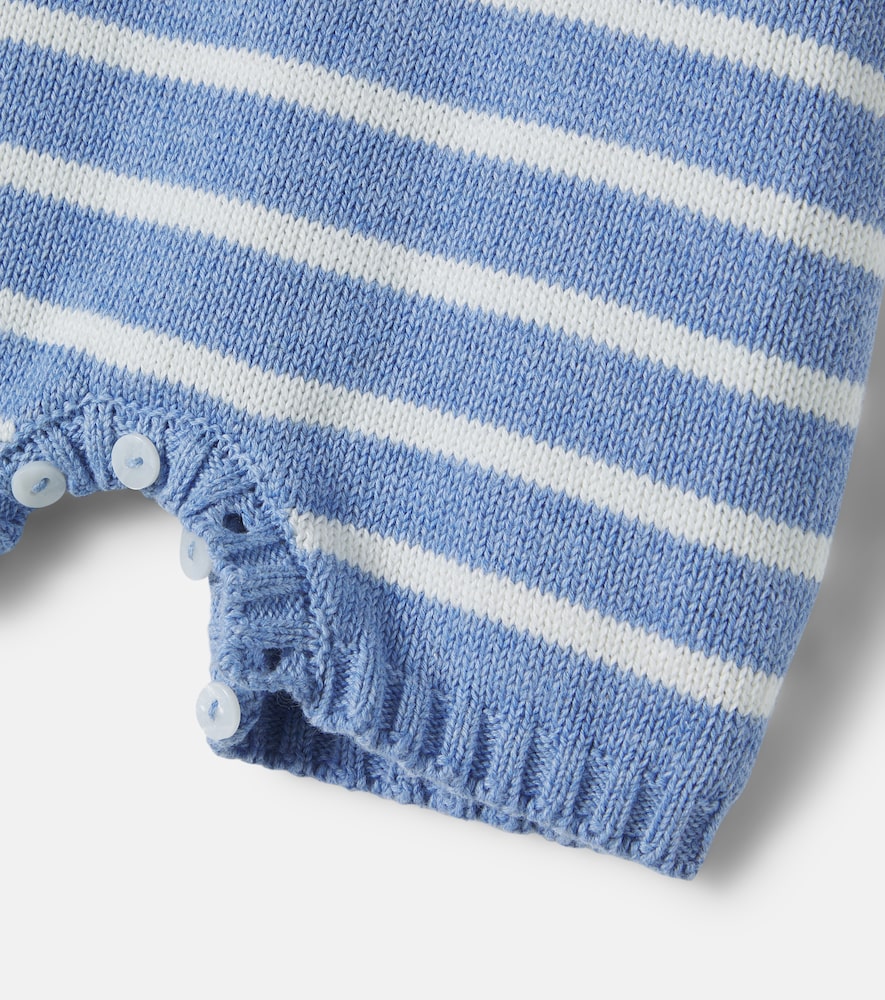 Baby Adrin knitted cotton playsuit