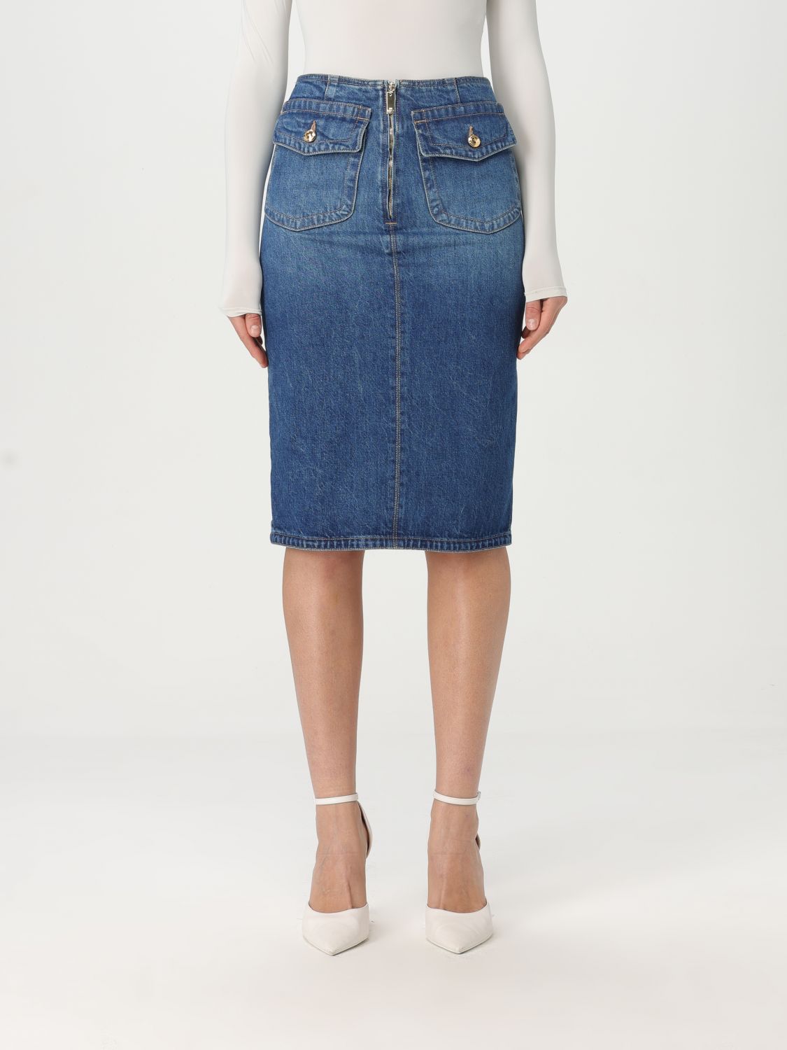 Skirt Woman color Blue