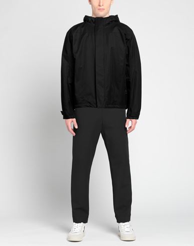 Man Jacket Black Size 1 Cotton, Polyamide