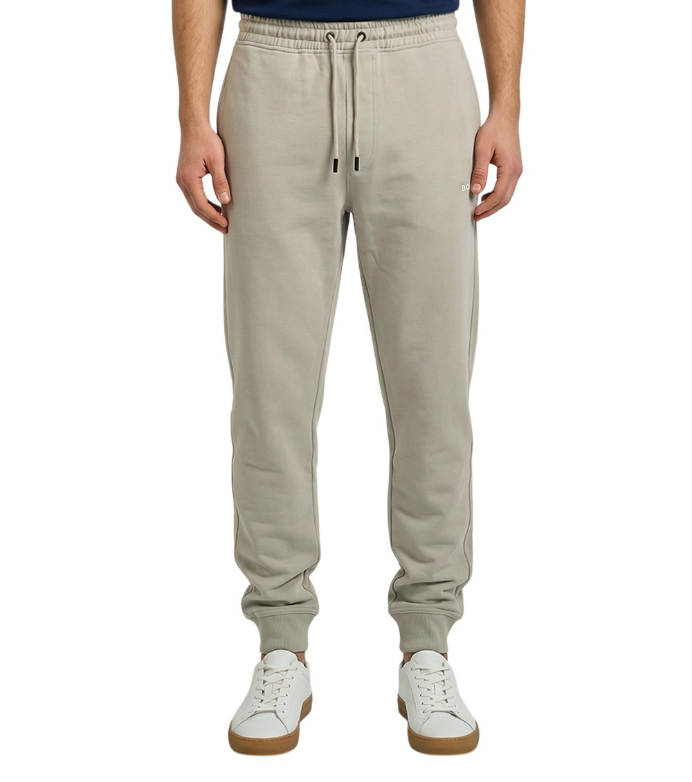Grey Solid Track Pants