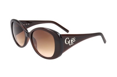 Brown Gradient Round Ladies Sunglasses GF00058 48F 54