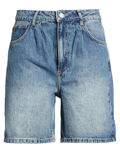 Woman Denim shorts Blue Size S Cotton