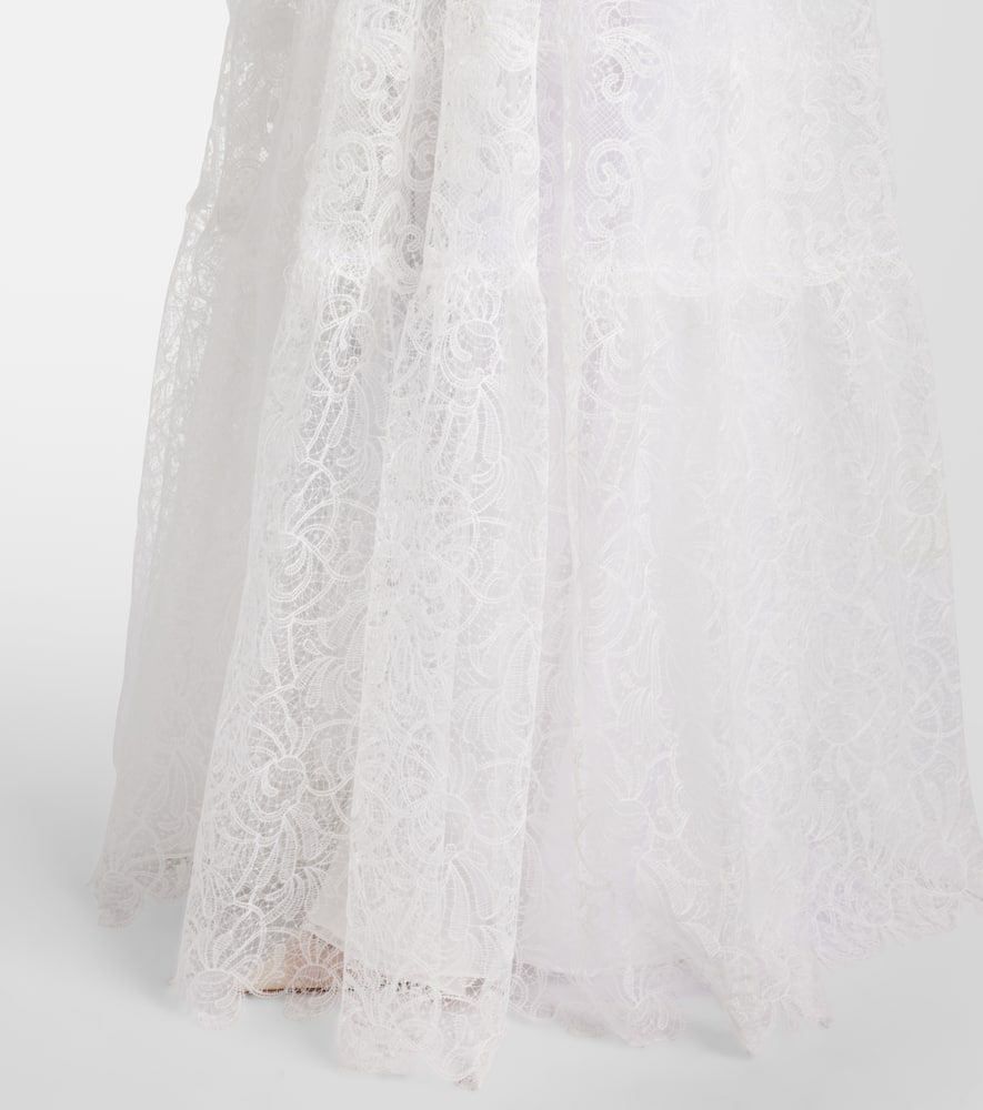 Bridal lace gown
