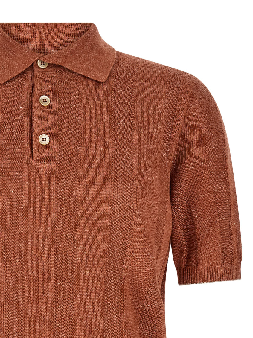 Cotton Polo Sweater