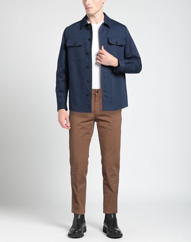 Man Pants Brown Size 30 Cotton, Elastane