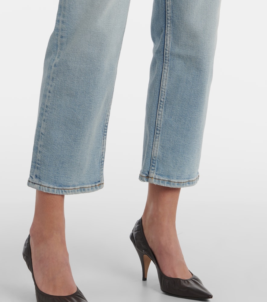 70s Stove Pipe low-rise straight jeans