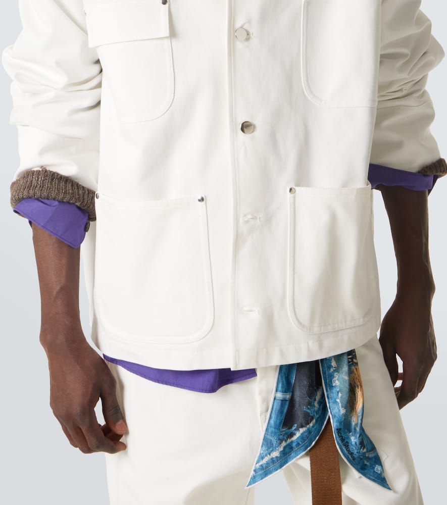 Denim field jacket