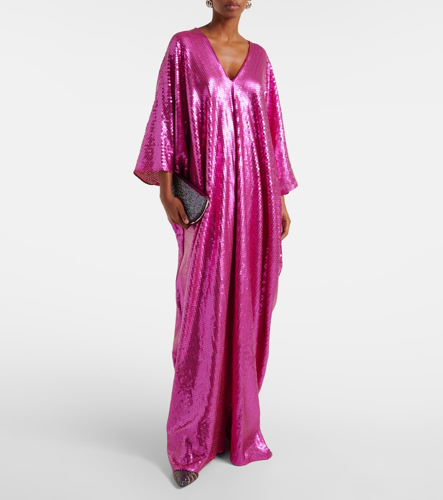 Gala Disco sequined kaftan