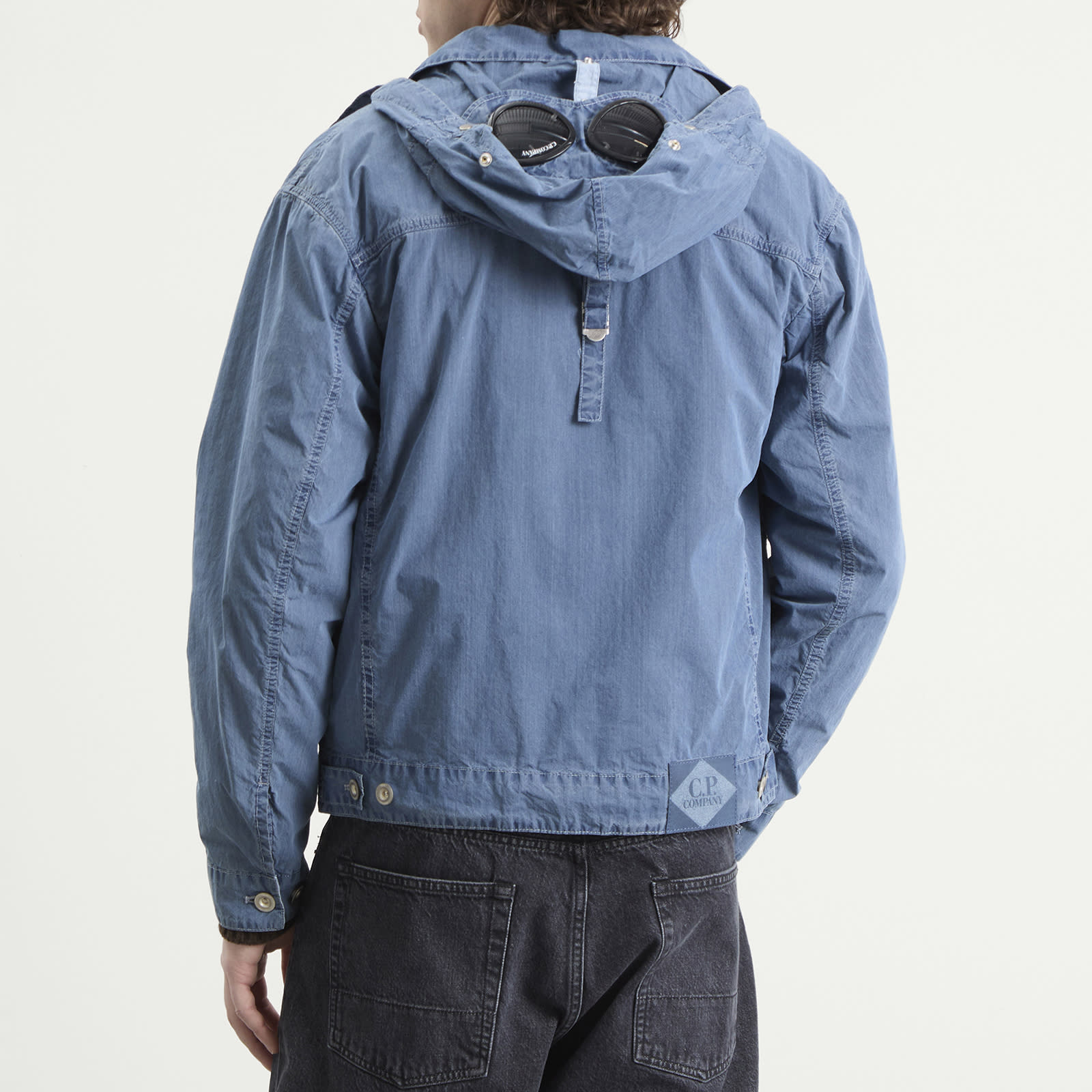 Men's 50 Fili Bleached Multi Pocket Jacket Stone Bleach